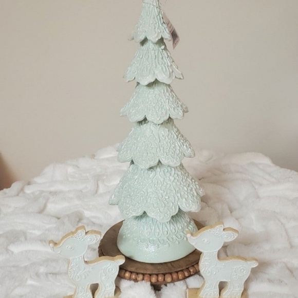 Set of two beautiful Blue Cookie Reindeer - Picture 3 of 3